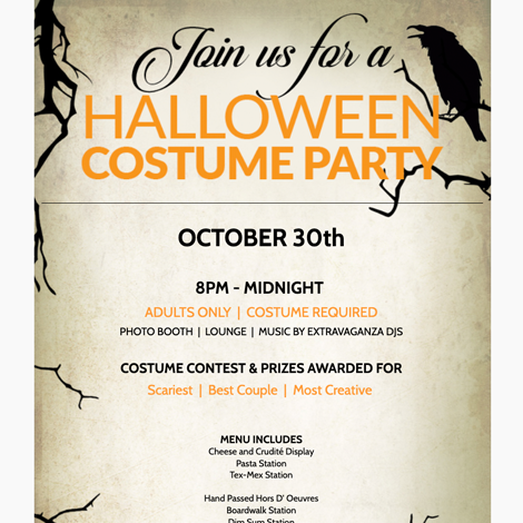 Halloween Costume Party Invite